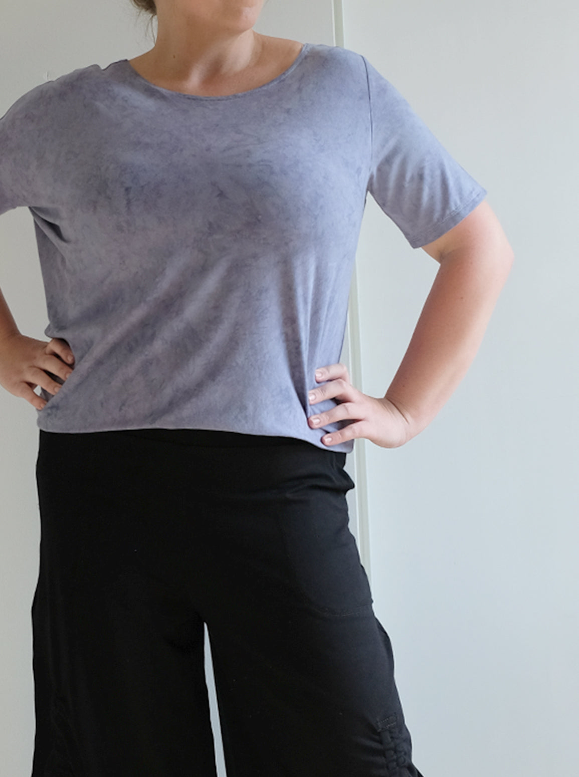 REVERSIBLE ASYMMETRIC DRESS/TUNIC: Made to order