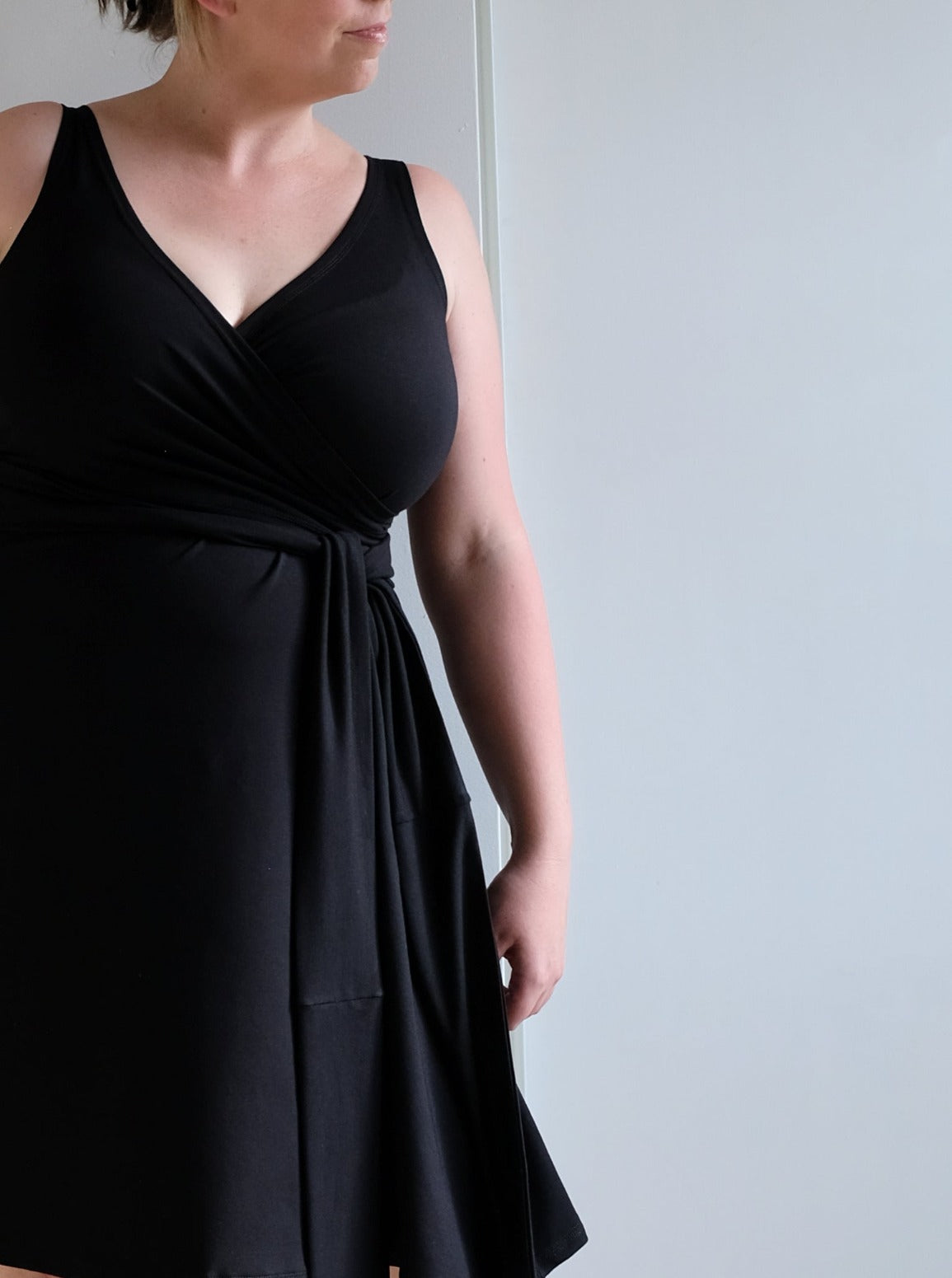 MULTI-WAY WRAP DRESS: Made to order