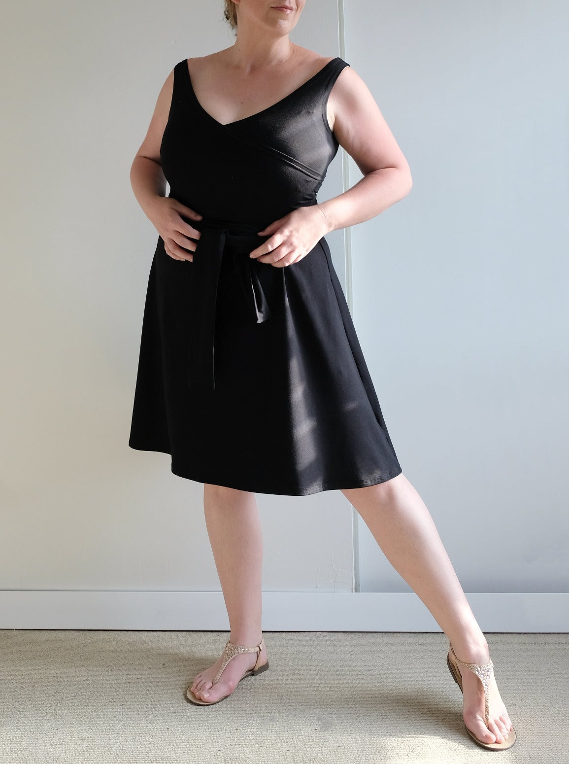 MULTI-WAY WRAP DRESS: Made to order