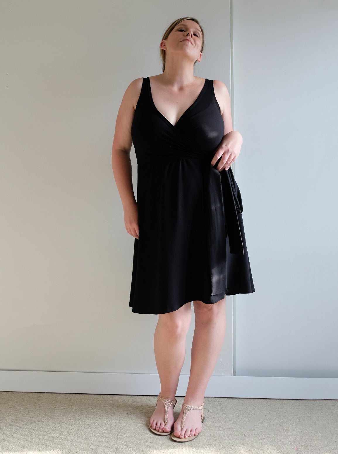 MULTI-WAY WRAP DRESS: Made to order