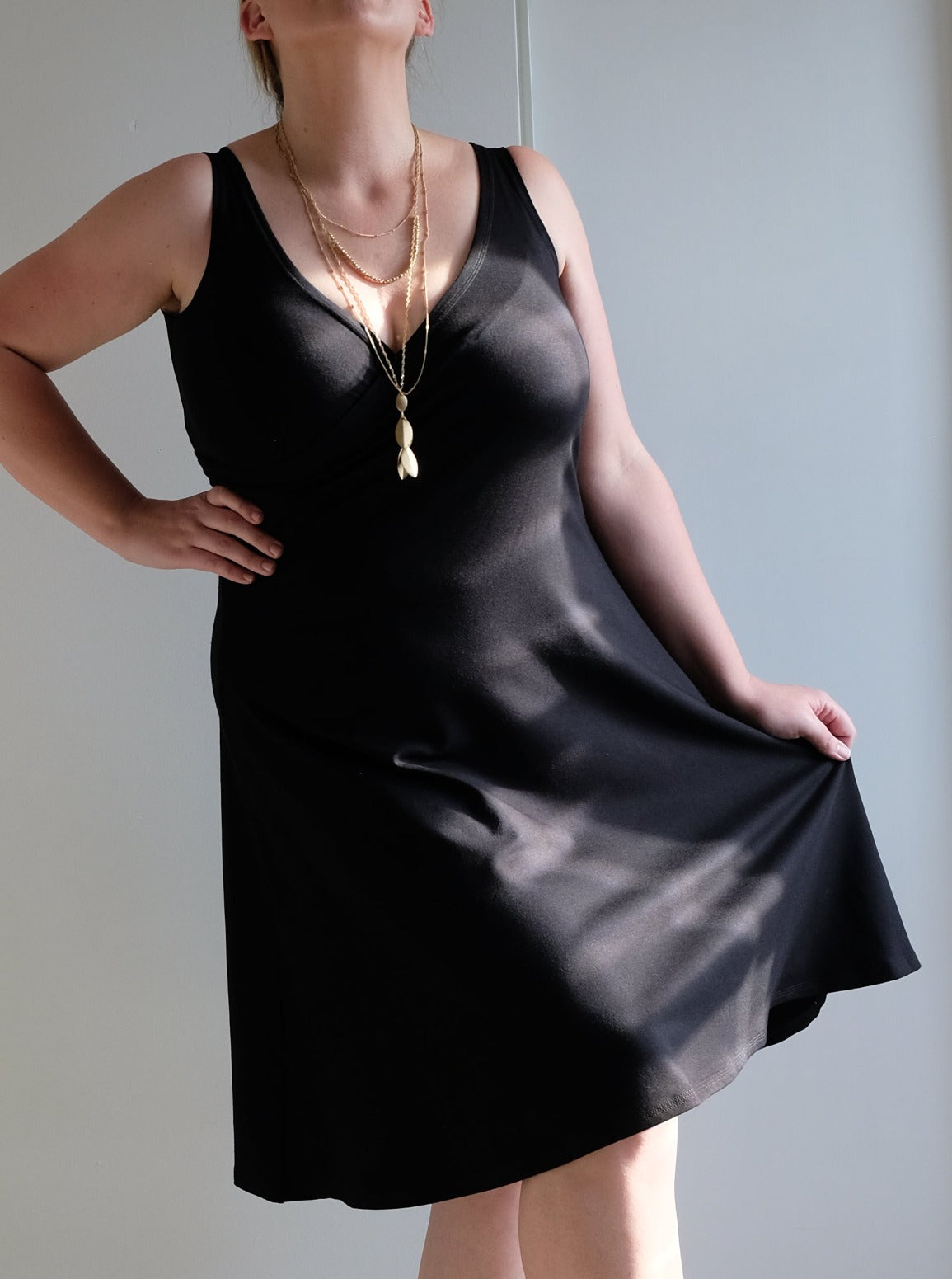 MULTI-WAY WRAP DRESS: Made to order