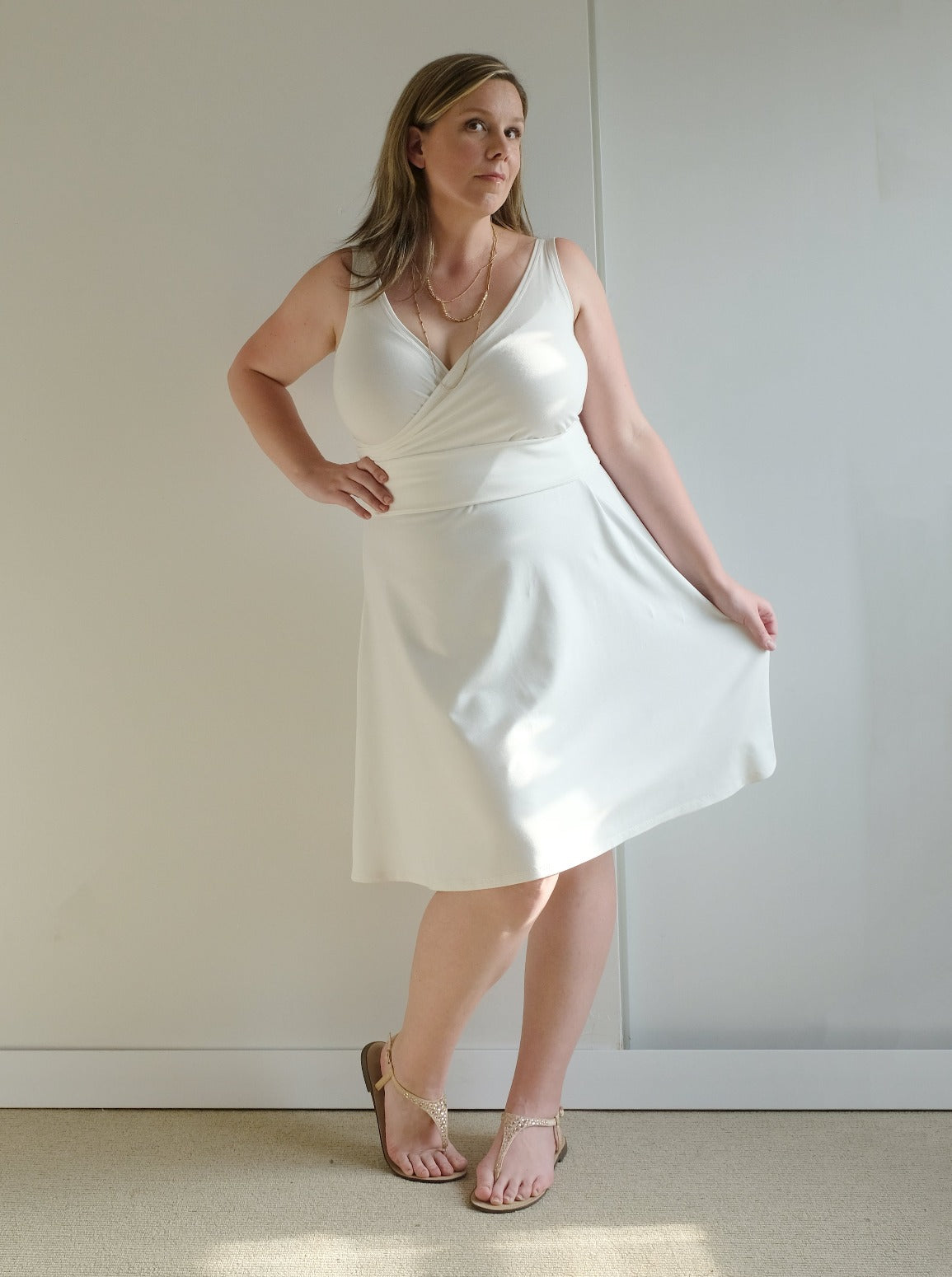 MULTI-WAY WRAP DRESS: Made to order