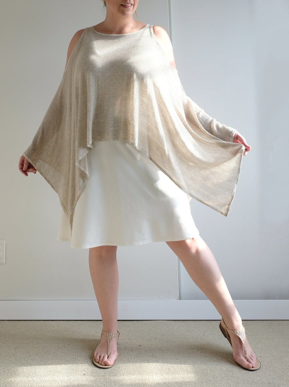 6 IN 1 MESH PONCHO/VEST: Made to order