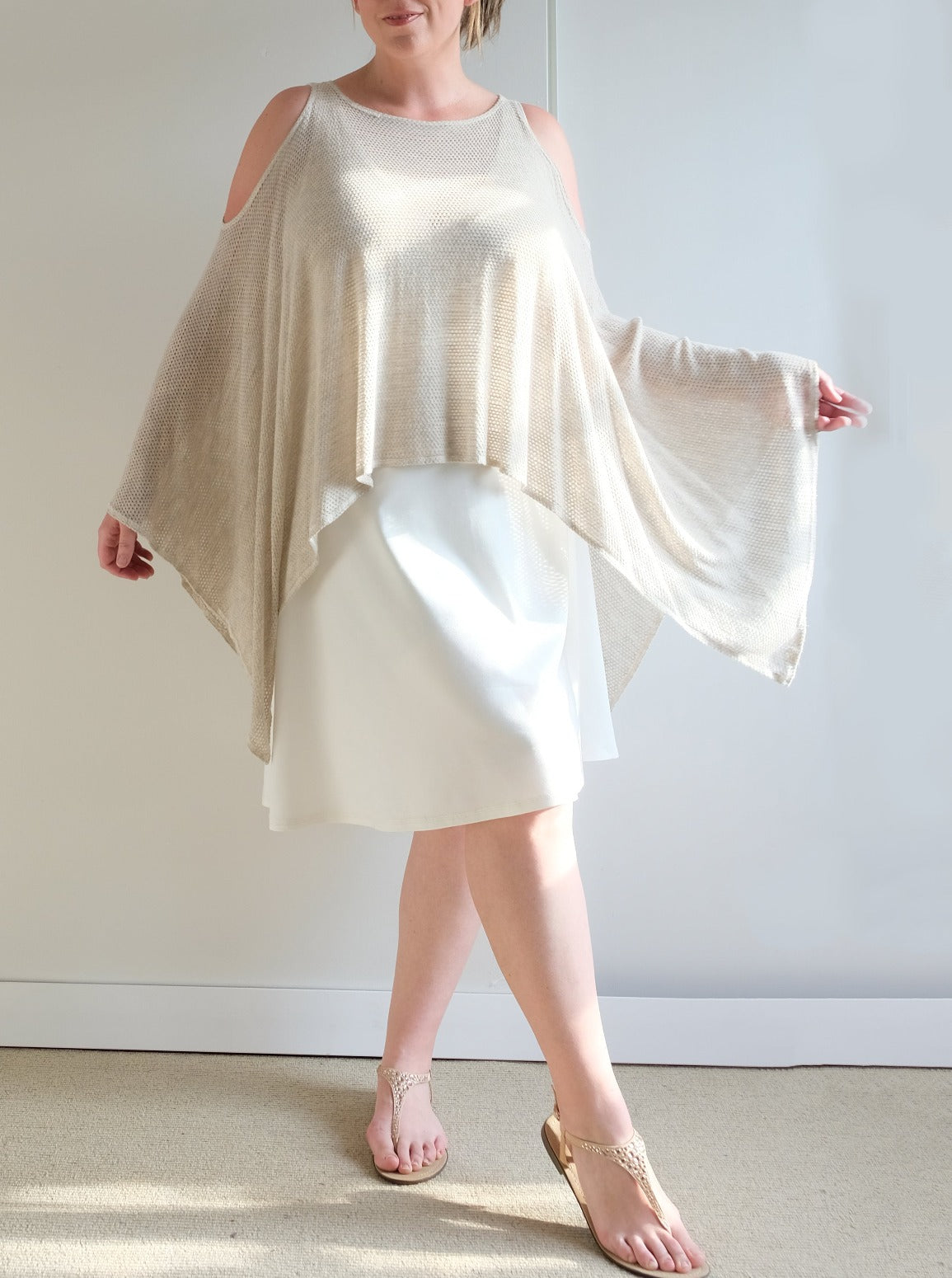 6 IN 1 MESH PONCHO/VEST: Made to order