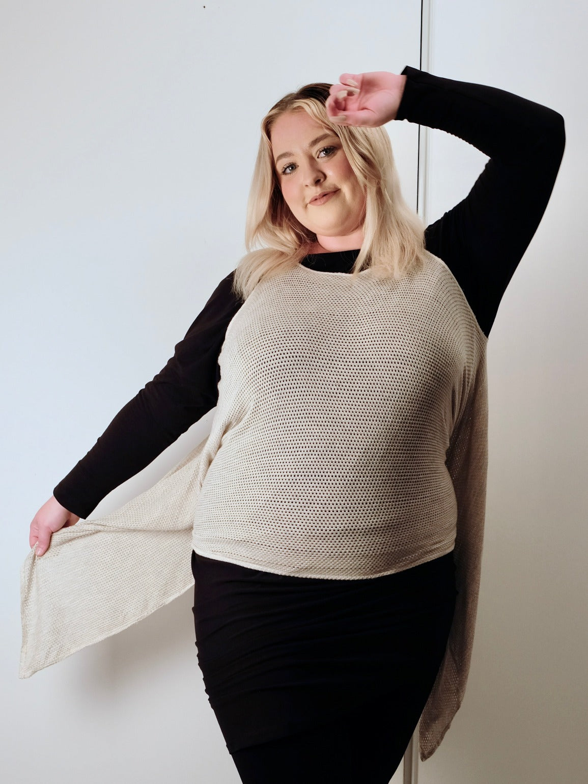 6 IN 1 MESH PONCHO/VEST: Made to order