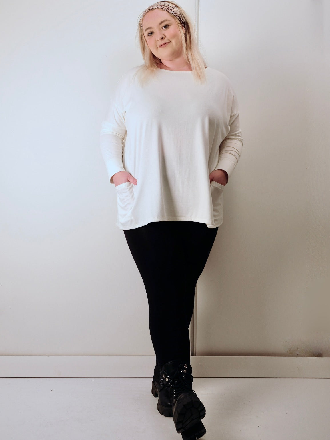 BOATNECK POCKET TUNIC