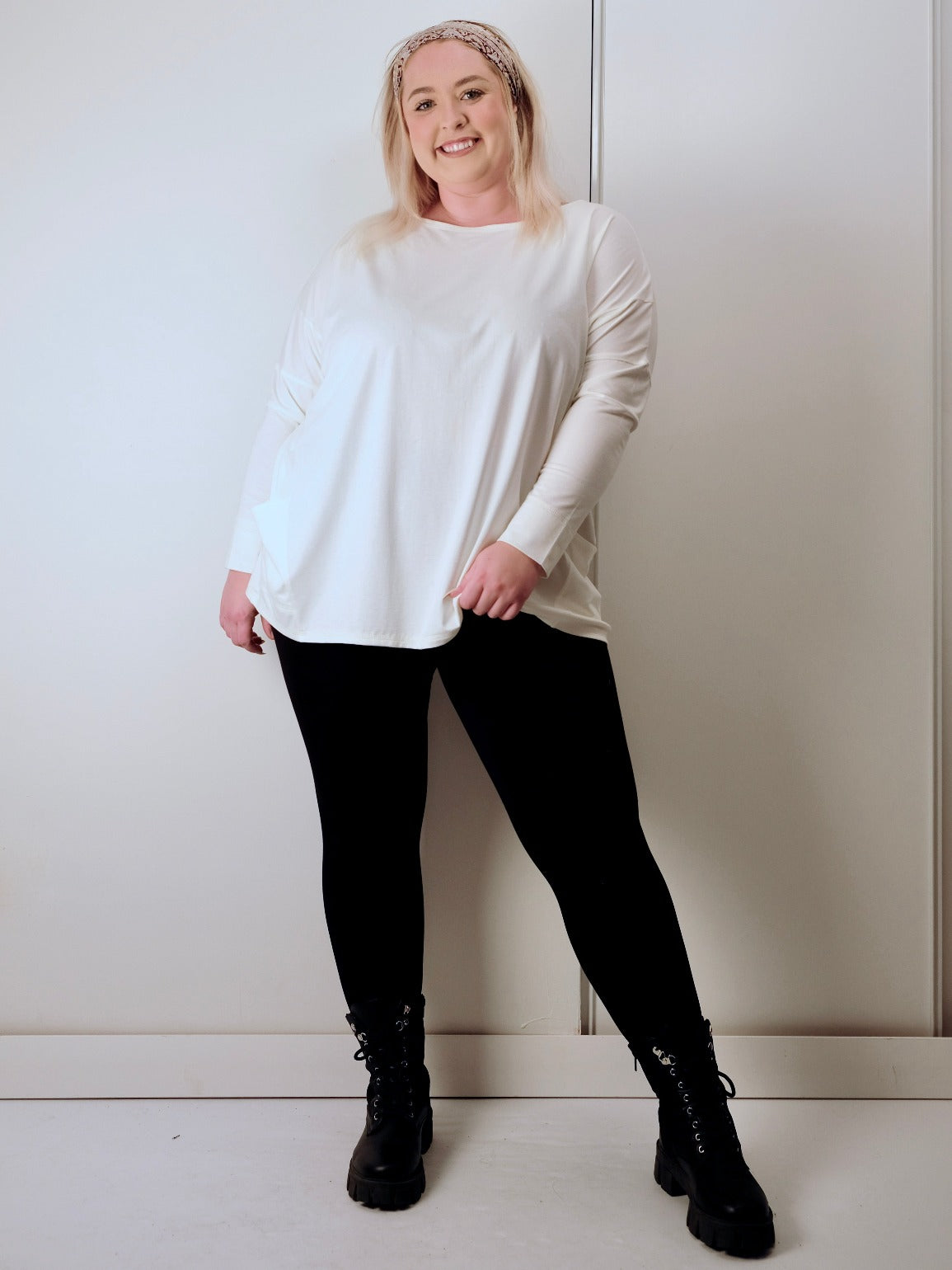 BOATNECK POCKET TUNIC