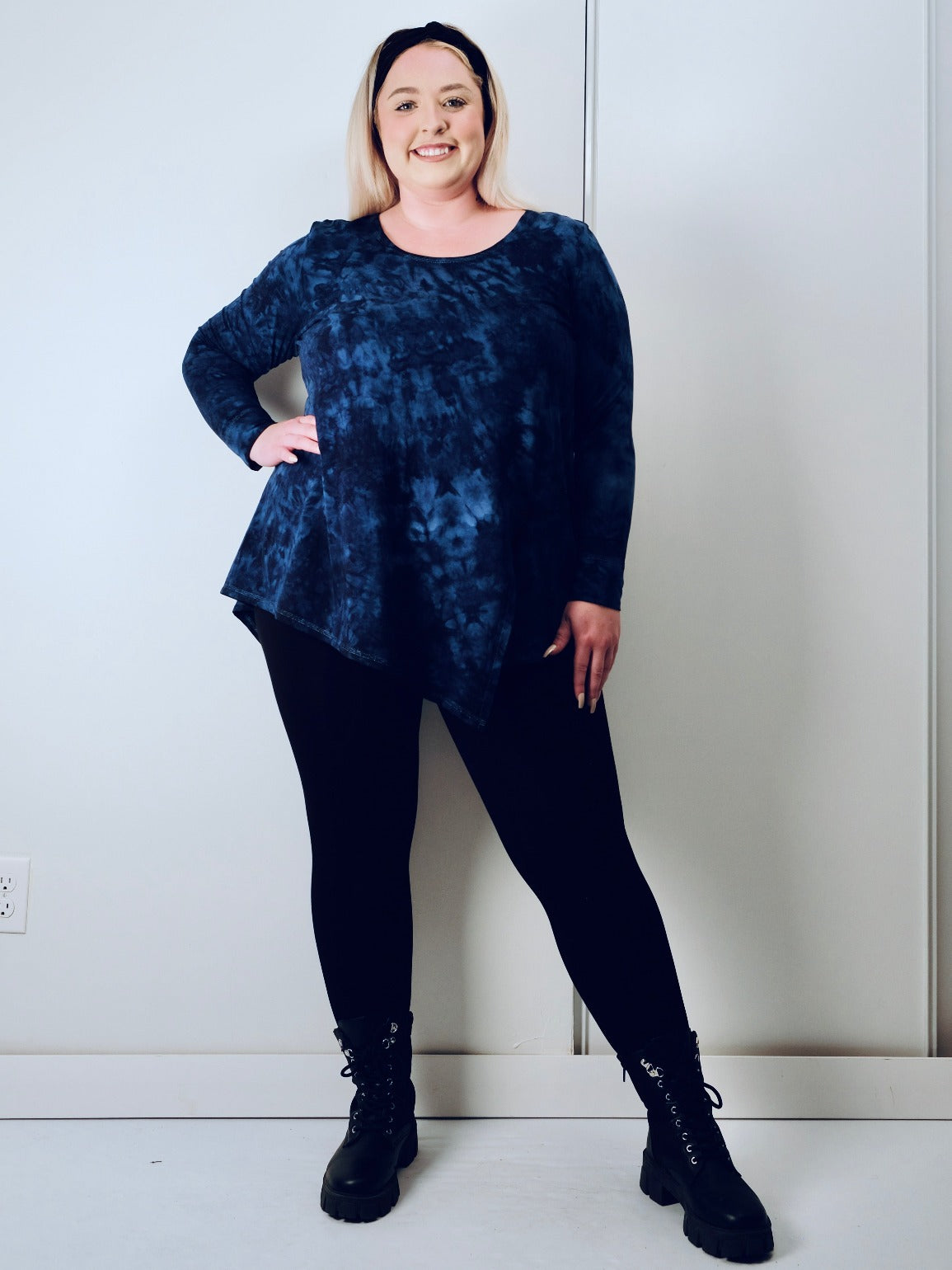 REVERSIBLE ASYMMETRIC LONG SLEEVE