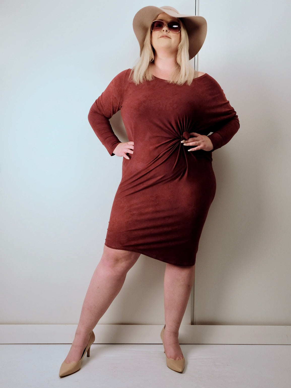 2 IN 1 ASSYMETRIC DRESS LONG SLEEVE