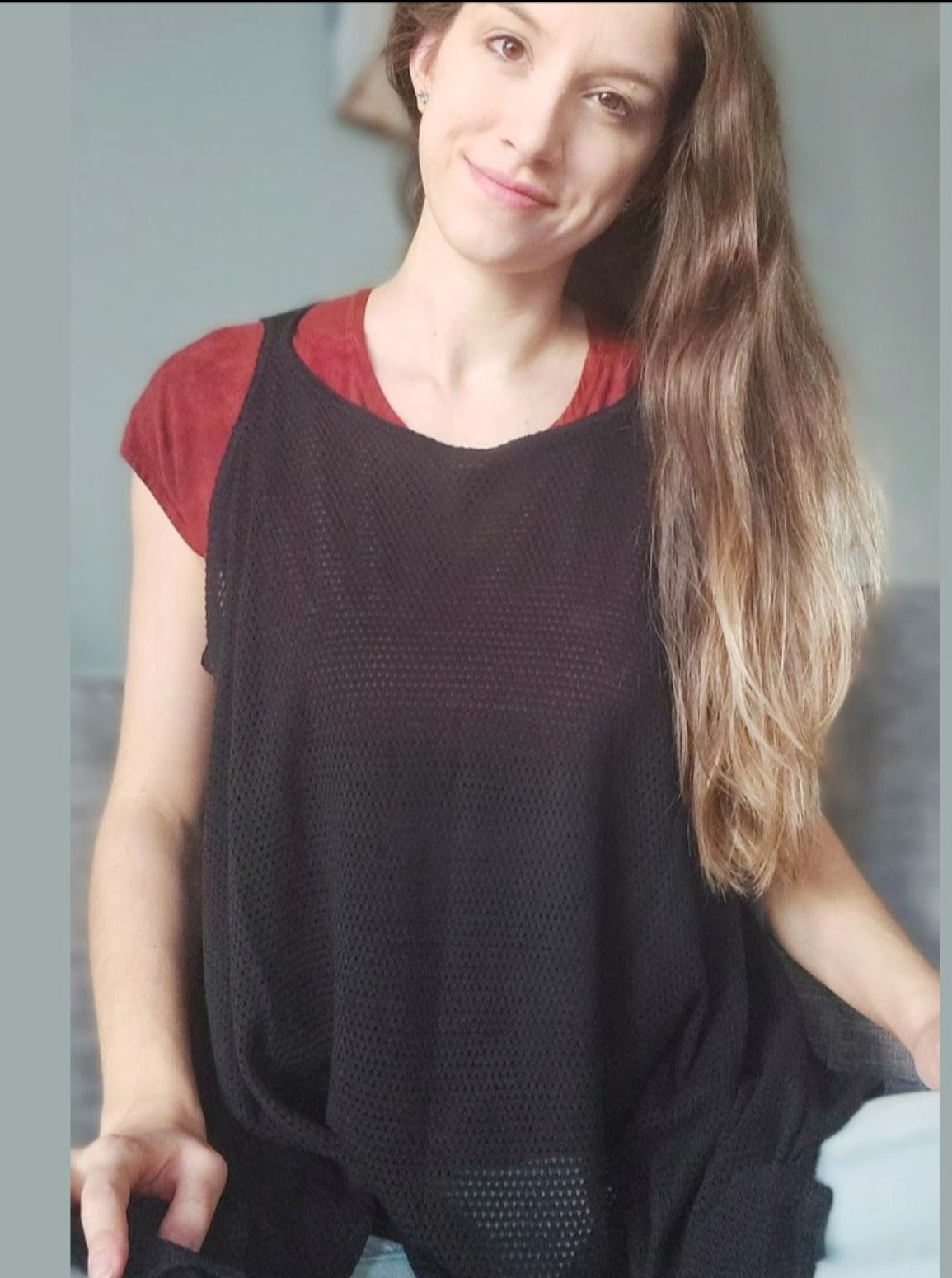 6 IN 1 MESH PONCHO/VEST: Made to order