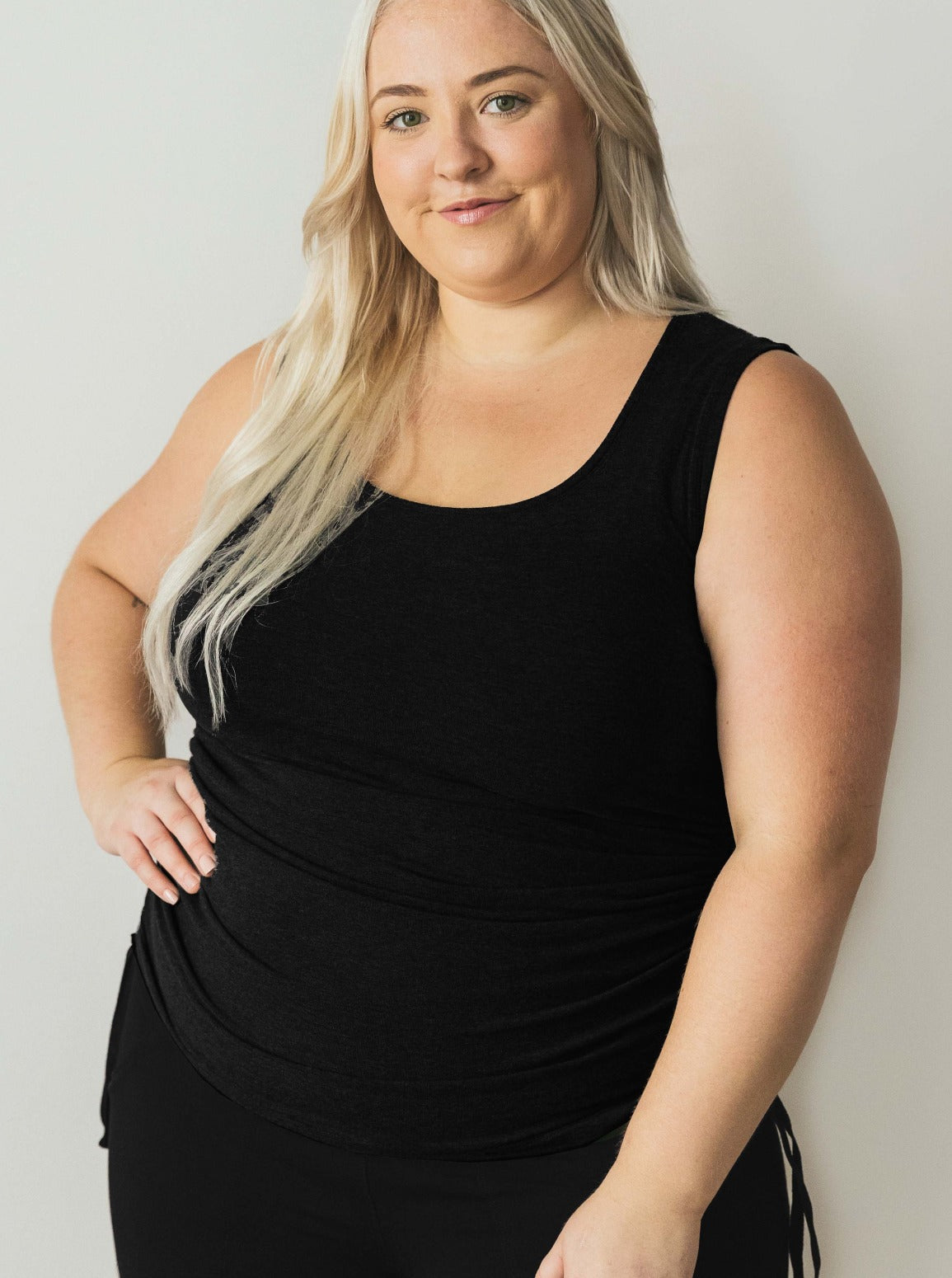 Drawstring Tank | Sustainable Clothing Brands Canada | Ecolove